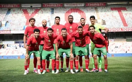 المنتخب المغربي لكرة القدم يواجه نظيره المالي وديا بطنجة