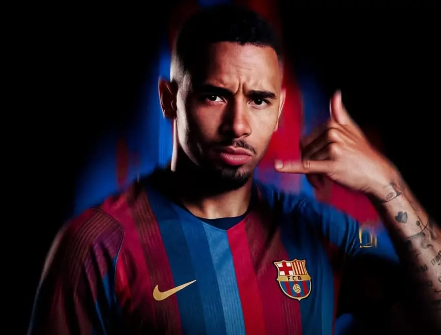 رسميا: برشلونة يتعاقد مع غابرييل جيسوس حتى يونيو 2029