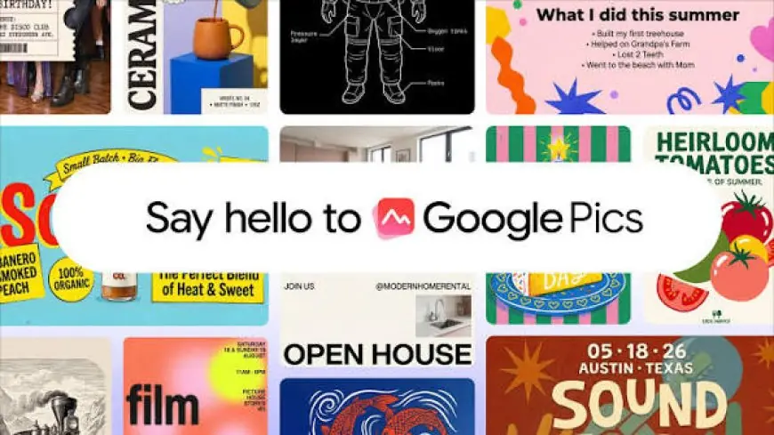 غوغل تطلق Google Pics لإنشاء وتصميم الصور بالذكاء الاصطناعي