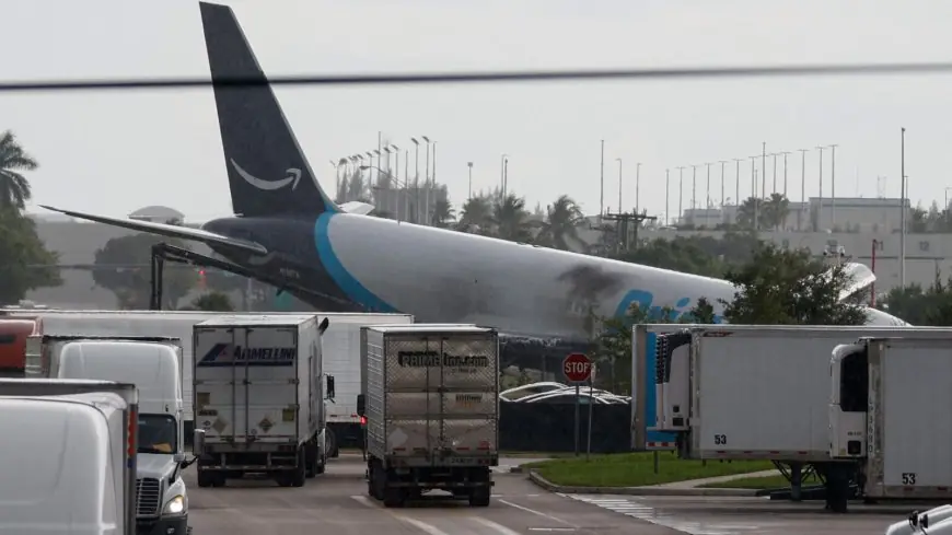 Crash d’un cargo d’Amazon à Miami : 5 morts et 5 blessés, l’aéroport paralysé