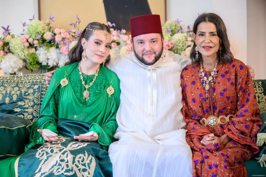 عقد قران مولاي إدريس الفيلالي نجل الأميرة للا مريم بالشابة المصونة أحلام أومحا بمباركة من الملك محمد السادس