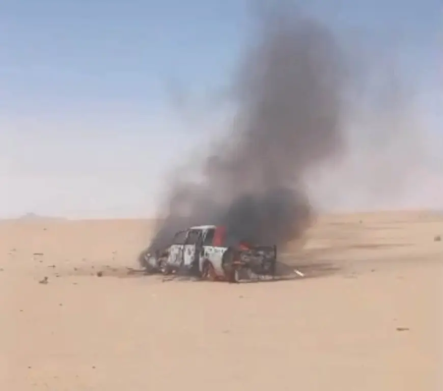 درون مغربية تقصف سيارتين لميليشيات البوليساريو قرب الحدود مع موريتانيا