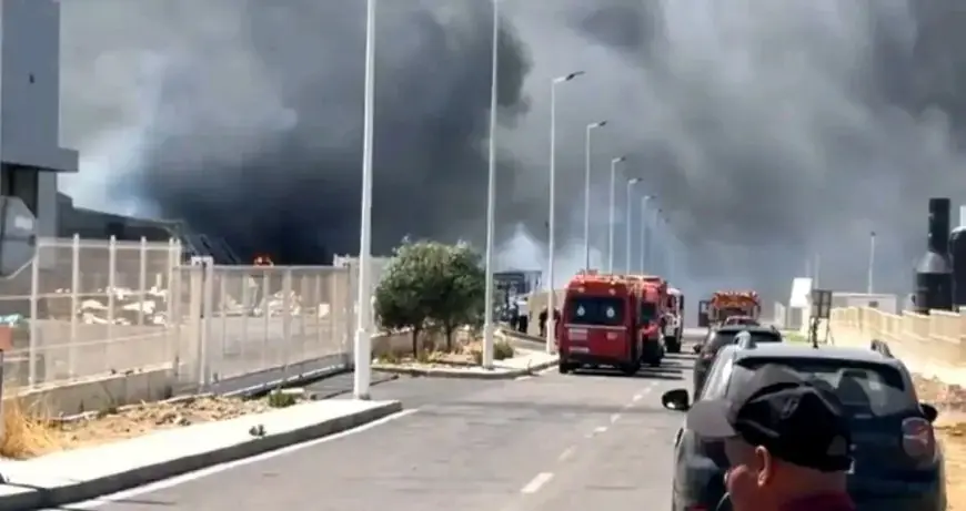 Fahs Anjra : un incendie ravage trois usines à la zone TAC 1