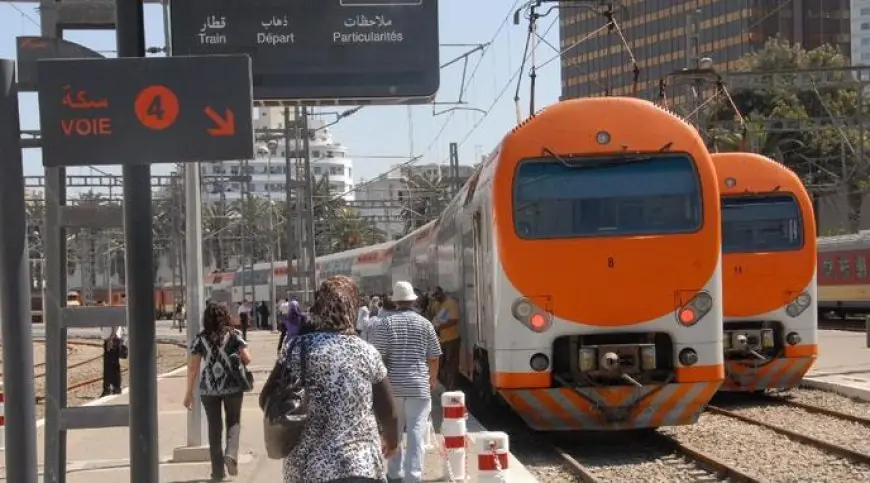 القطارات المتجهة إلى مطار محمد الخامس تغيّر محطة انطلاقها في هذا الموعد