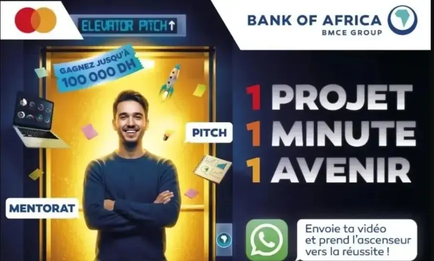 BANK OF AFRICA lance la 2e édition de son programme Elevator Pitch