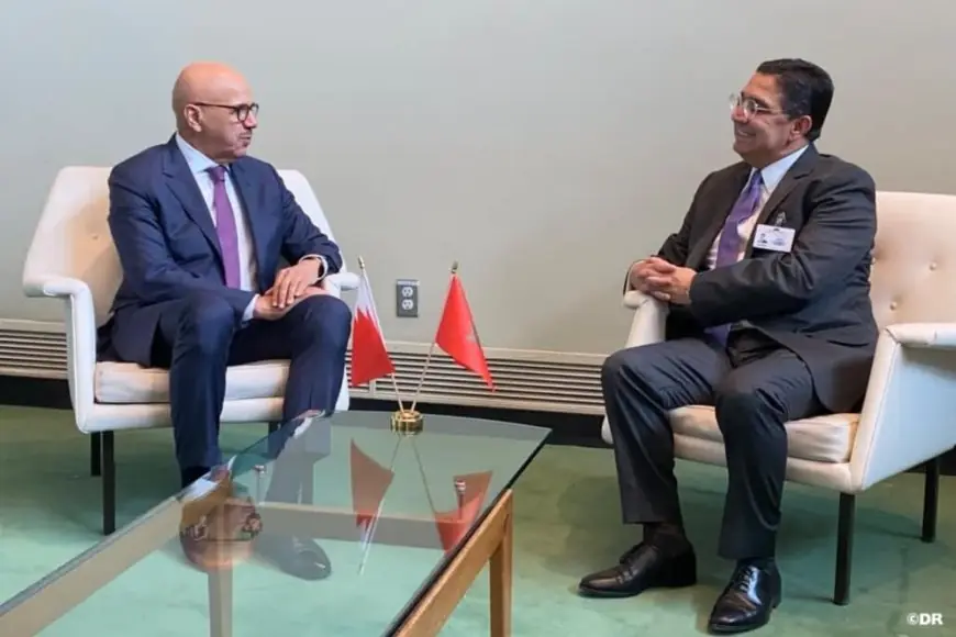 À New York, Bourita et son homologue bahreïni réaffirment la solidité des relations entre Rabat et Manama