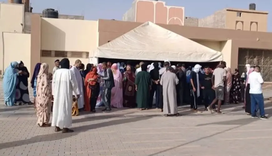 نسبة المشاركة النهائية في الانتخابات التشريعية بإقليم العيون تبلغ 79,52%
