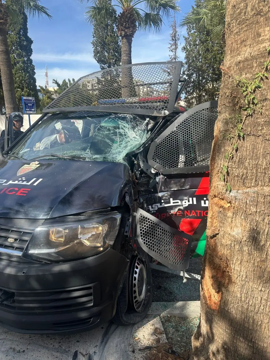 إصابة 6 رجال أمن في حادثة سير خطيرة بطنجة