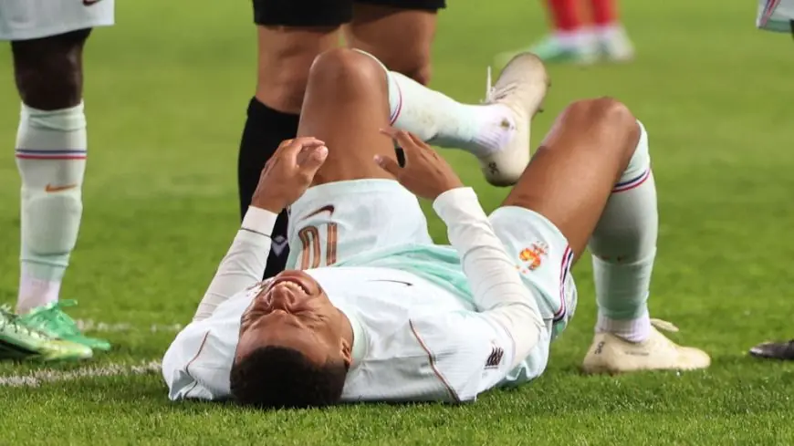 ريال مدريد يؤكد إصابة كيليان مبابي بتمدد مفرط في الركبة اليسرى
