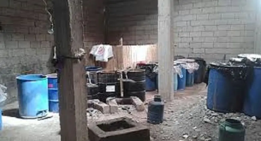 تفكيك ورشة سرية لتصنيع مسكر ماء الحياة بإقليم تارودانت
