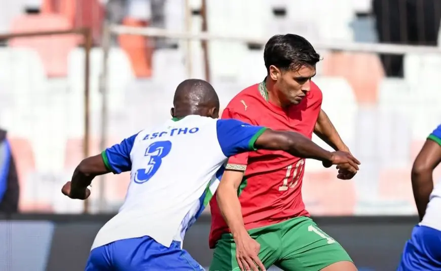 تصفيات كأس إفريقيا.. المغرب يحسم مواجهة ليسوتو بثنائية