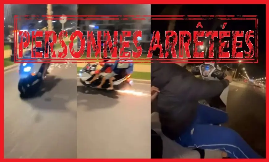 أمن أيت ملول يوقف شخصين بتهمة السياقة الاستعراضية والمساس بأمن المواطنين