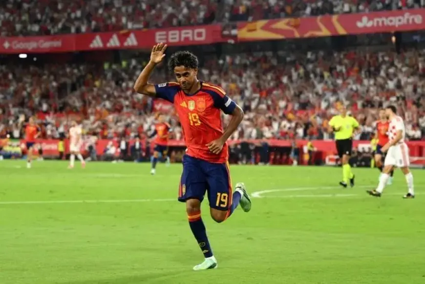 L'Espagne écrase la Croatie 4-1, doublé de Lamine Yamal en Ligue des Nations