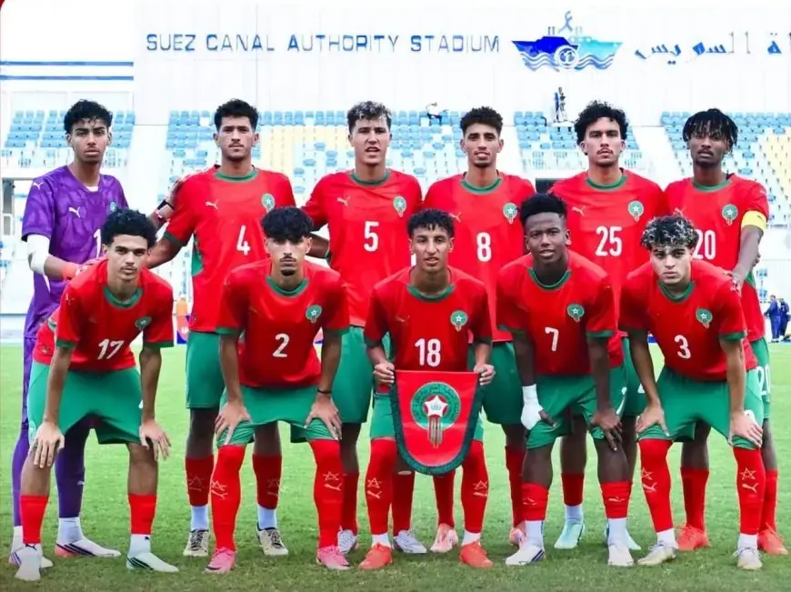 UNAF U20 : le Maroc domine l'Algérie 3-1