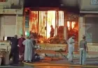 حريق ضخم يهز المركب التجاري القدس بتزنيت ويخلف خسائر مادية كبيرة