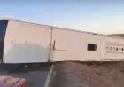النيابة العامة تأمر بفتح بحث في حادث انقلاب حافلة بزاكورة