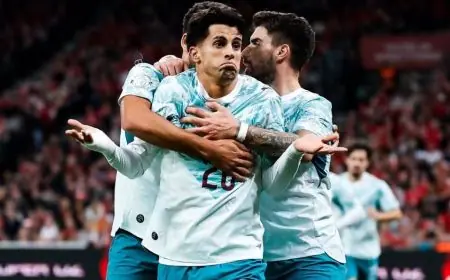 البرتغال تهزم الدنمارك وتنفرد بصدارة مجموعتها في دوري الأمم الأوروبية