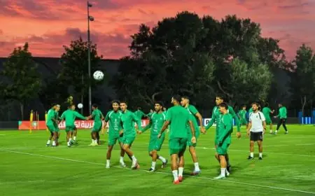 نايف أكرد يعود إلى تداريب المنتخب المغربي لمواجهة مالي