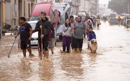 إسبانيا ترفع درجة التأهب إلى المستوى الأحمر بسبب الفيضانات في كاتالونيا