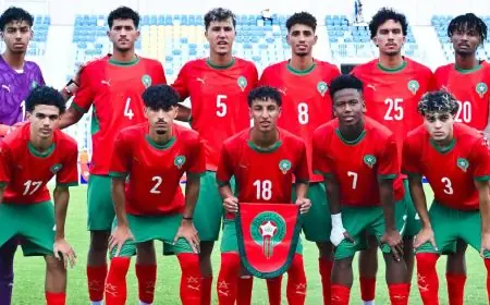 UNAF U20 : le Maroc domine l'Égypte et se qualifie pour la CAN