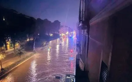 Espagne : de fortes pluies provoquent des inondations en Catalogne