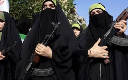 إيران تنشئ أول كتيبة نسائية مسلحة تابعة للباسيج في طهران استعداد لحرب محتملة