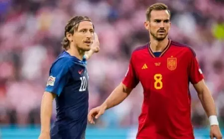 القنوات الناقلة لمباراة إسبانيا وكرواتيا في دوري الأمم الأوروبية