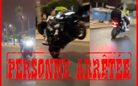 فيديو "الاستعراض بالدراجة" يطيح بشاب في قبضة أمن أكادير