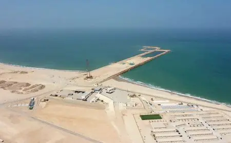 ميناء الداخلة الأطلسي يسجل تقدما في الأشغال بنسبة إنجاز بلغت 65 في المائة