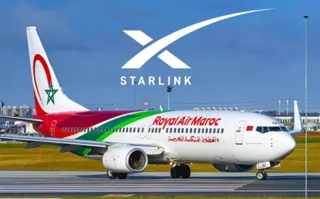 Royal Air Maroc modernise son expérience client avec l'Internet Starlink