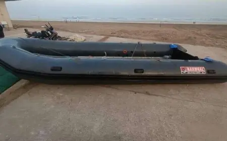 الأمن يحبط مخططا للهجرة غير الشرعية بالدار البيضاء ويحجز زورقا مطاطيا ومحركا بحريا