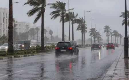 نشرة إنذارية: زخات رعدية قوية مرتقبة بعدد من مناطق المغرب
