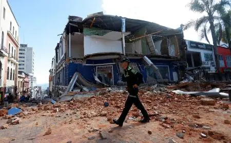 إصابة 27 شخصاً وتضرر مئات المنازل والمدارس بعد زلزالين عنيفين ضربا بنما