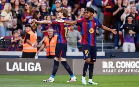 برشلونة يحسم مواجهة خيتافي ويواصل مطاردة صدارة الدوري الإسباني