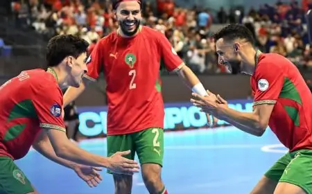 “كان الفوتسال”.. المنتخب المغربي يفتتح مشوار الدفاع عن لقبه بانتصار عريض على الجزائر