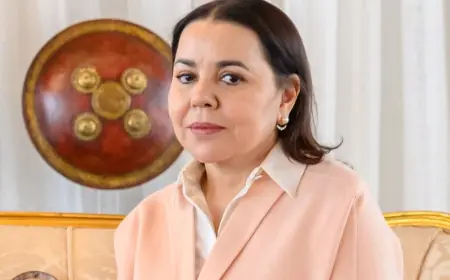 الأميرة للا أسماء تزور أطفالا مغاربة وبنميين استفادوا من زراعة القوقعة بالرباط