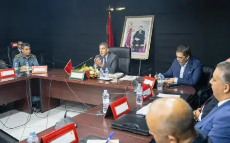 أمزازي يترأس اجتماعا بولاية سوس ماسة لمعالجة تلوث الوحدات الصناعية بمنطقة أنزا