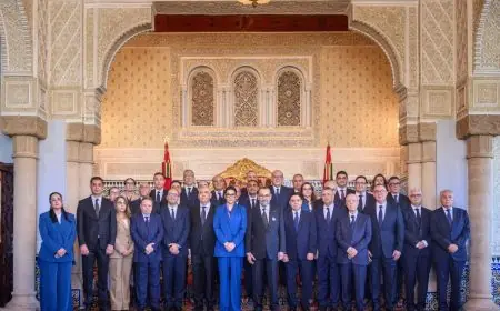 الملك محمد السادس يترأس مراسم تعيين أعضاء الحكومة الجديدة