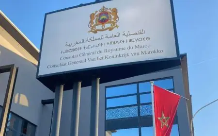 القنصلية المغربية بأورلي تدين تعرض مقرها للتخريب وتعلن توقيف 3 أشخاص