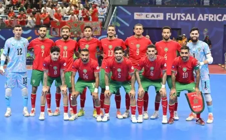 المنتخب المغربي يواجه نظيره المصري في نصف نهائي "كان الفوتسال"