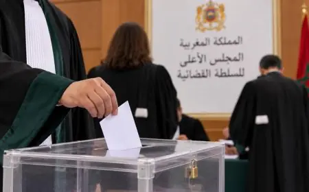 المجلس الأعلى للسلطة القضائية يعلن النتائج النهائية لانتخابات ممثلي القضاة