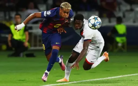موعد مباراة باريس سان جيرمان وبرشلونة في دوري أبطال أوروبا والقنوات الناقلة