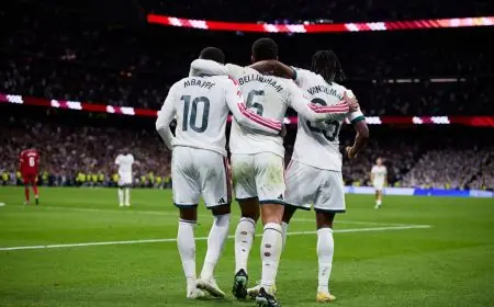ريال مدريد يكتسح إشبيلية برباعية ويرتقي إلى المركز الثالث في الليغا