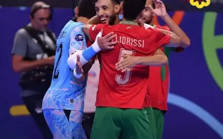 CAN Futsal Maroc 2026 : Les Lions de l'Atlas écrasent l'Égypte 6-0 et filent en finale