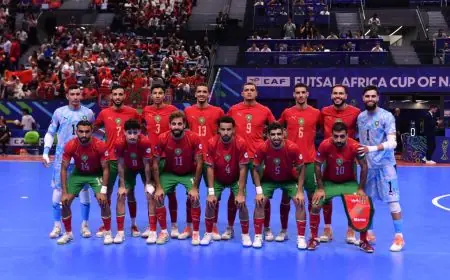 أسود الفوتسال يواجهون أنغولا في نهائي "كان 2026" بحثا عن اللقب الرابع تواليا
