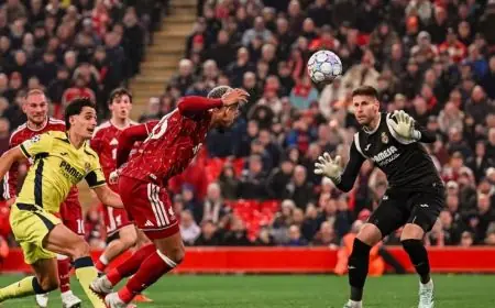 دوري أبطال أوروبا.. ليفربول يقلب تأخره أمام فياريال وينتصر برباعية