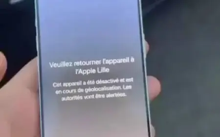 Apple désactive les iPhones pillés en France et affiche un message de géolocalisation