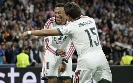 ريال مدريد يفوز على لايبزيغ برباعية في دوري أبطال أوروبا