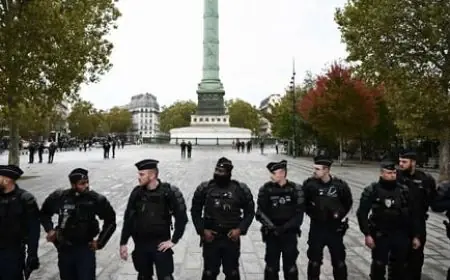 وزير الداخلية الفرنسي يعلن توقيف 135 شخصاً خلال احتجاجات جديدة ضد غلاء المعيشة