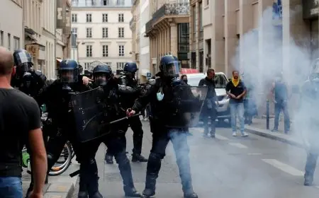 France : 135 personnes interpellées lors des manifestations de ce samedi